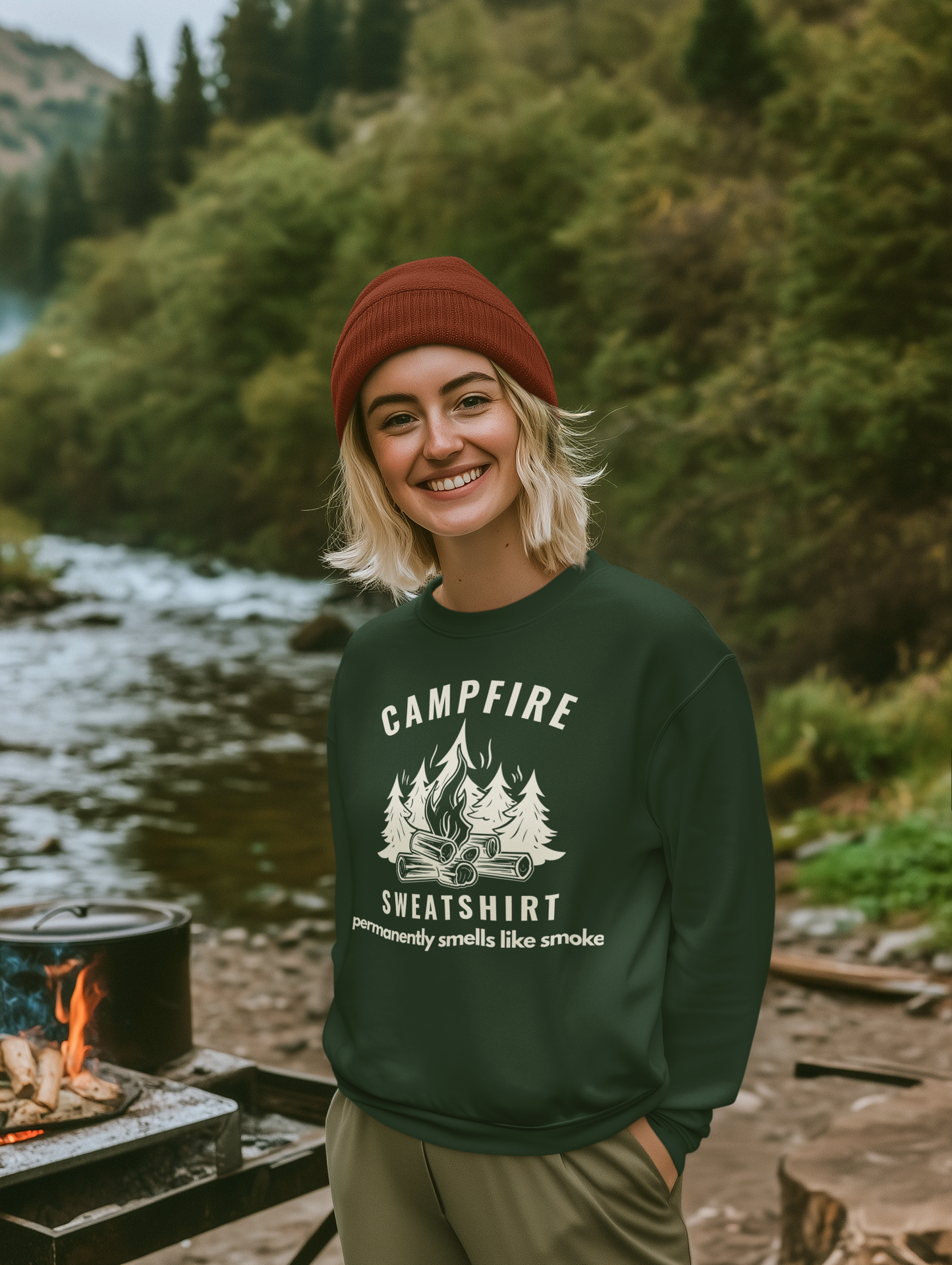 My Campfire Crewneck Sweatshirt