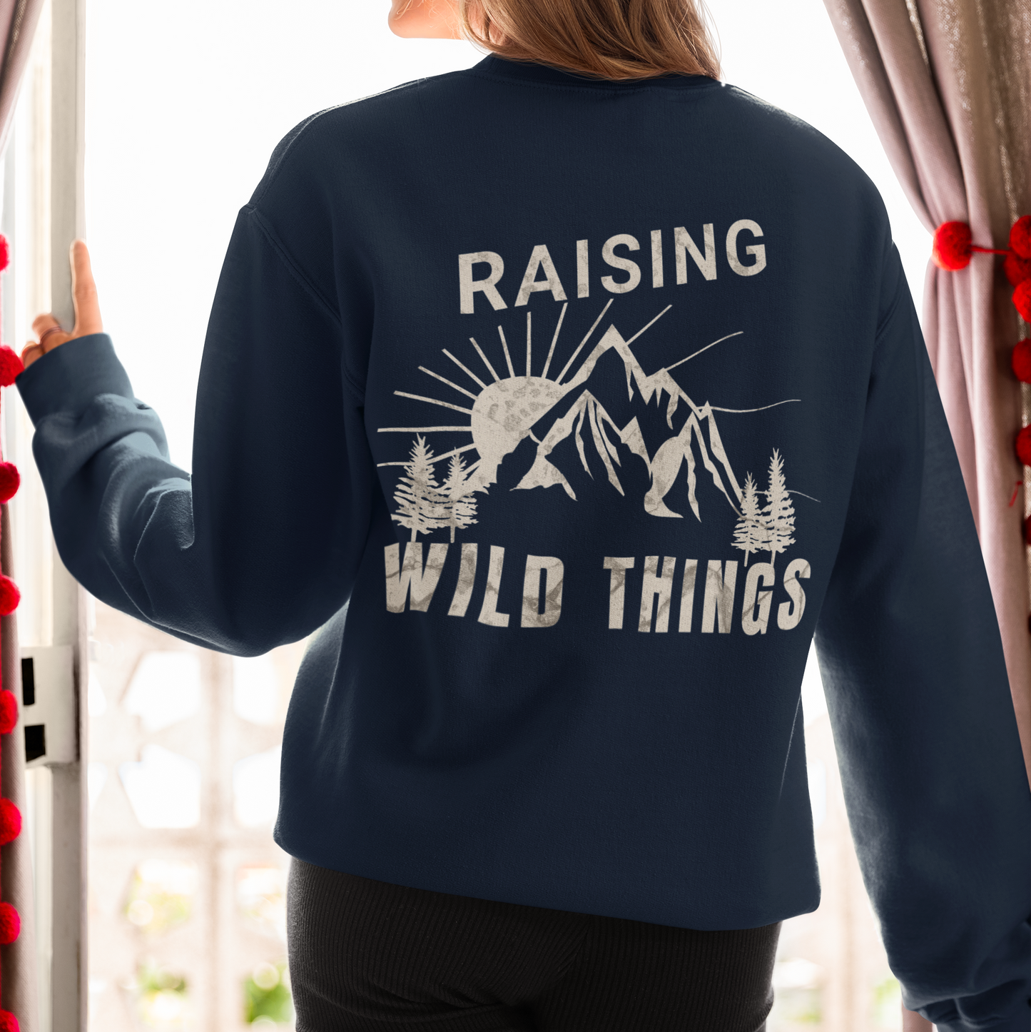 Raising Wild Things Crewneck